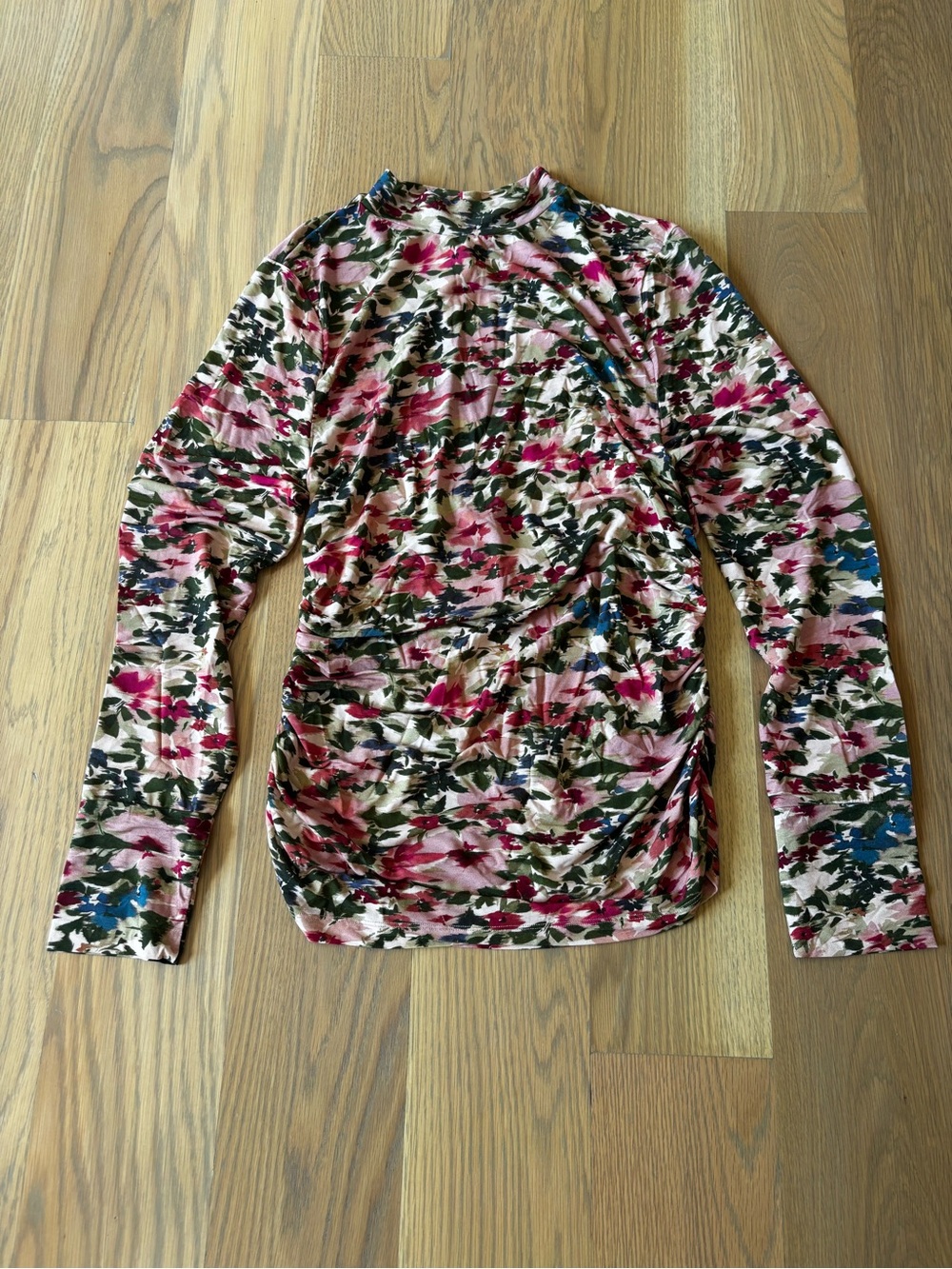 NWT Farm Rio Ikat Tiny Flowers Jersey Top - Picture 8 of 8